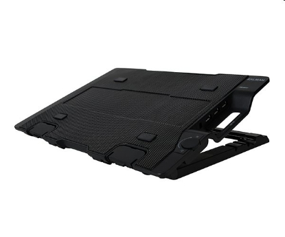 Obrázek BAZAR - ZALMAN chladící podložka ZM-NS2000, pro NoteBook do 17", výškově stavitelný, černá - Poškozený obal (Komplet)