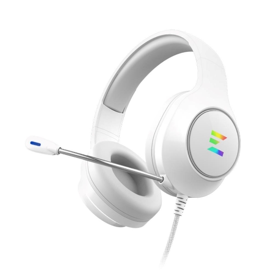 Obrázek ZALMAN headset ZM-HPS310 RGB, Herní, Drátový USB, 7.1, bílá