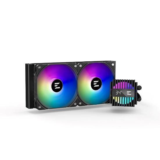 Obrázek ZALMAN vodní chladič Alpha2 A24, 2x120mm, PWM, ARGB, LGA1851, AM5