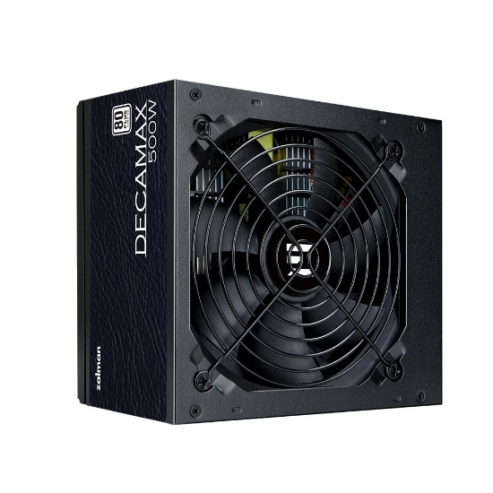 Obrázek ZALMAN zdroj Decamax, 500W, 120mm, 80Plus, černá