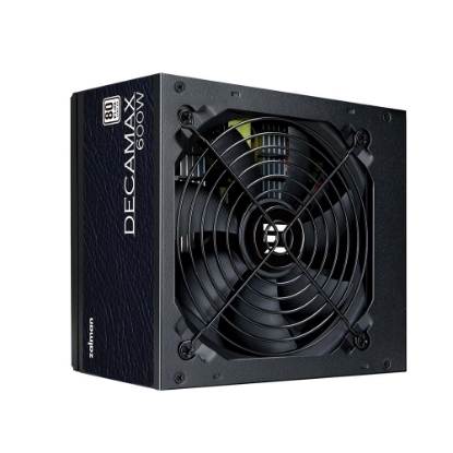 Obrázek ZALMAN zdroj Decamax, 600W, 120mm, 80Plus, černá