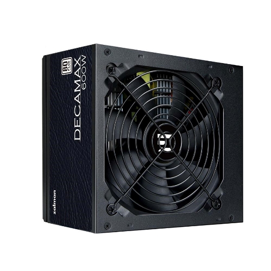 Obrázek ZALMAN zdroj Decamax, 600W, 120mm, 80Plus, černá