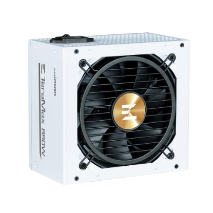 Obrázek ZALMAN zdroj TeraMax II, 850W, 120mm, 80Plus Gold, Plně Modulární, ATX 3.0, bílá