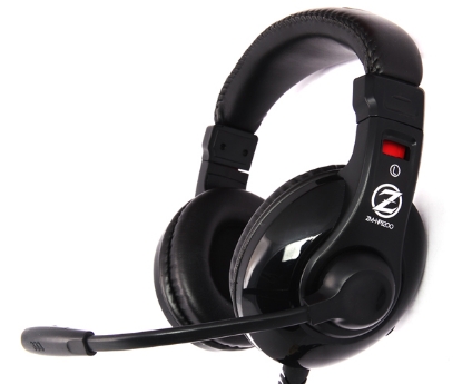 Obrázek Zalman headset ZM-HPS200 / herní / náhlavní / drátový / 40mm měniče / 2x 3,5mm jack