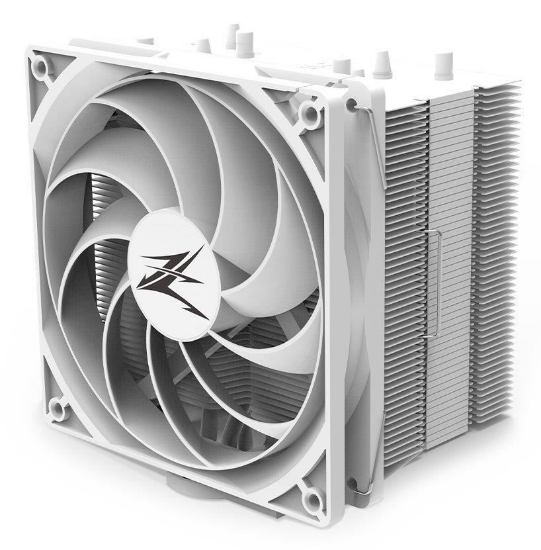Obrázek Zalman chladič CPU CNPS10X Performa White / 135mm ventilátor / 4x heatpipe / PWM / výška 155mm / pro AMD i Intel / bílá