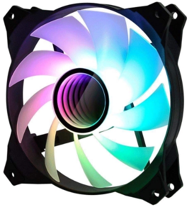 Obrázek Zalman ventilátor ZM-IF120 / 120mm / ARGB / 3-pin / bíločerná