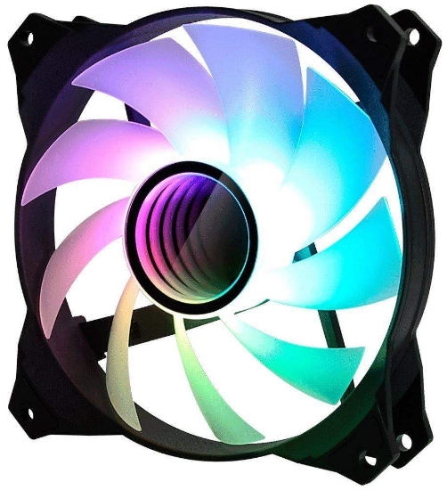 Obrázek Zalman ventilátor ZM-IF120 / 120mm / ARGB / 3-pin / bíločerná