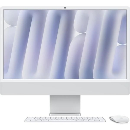 Obrázek Apple iMac 24'' 4.5K display M4 chip 8-core CPU and 8-core GPU, 16GB, 256GB SSD - Silver
