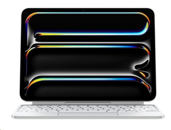 Obrázek APPLE Magic Keyboard pro iPad Pro 13" (2024) - česká - bílá