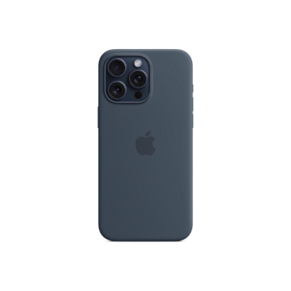 Obrázek APPLE iPhone 15 Pro Max Silicone Case with MagSafe - Storm Blue