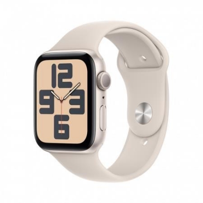 Obrázek APPLE Watch SE GPS 44mm Starlight Aluminium Case with Starlight Sport Band - S/M