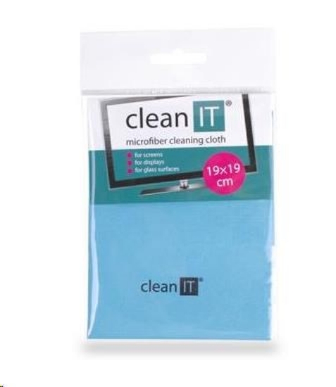 Obrázek CLEAN IT čisticí utěrka z mikrovlákna, malá světle modrá