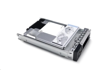 Obrázek DELL 960GB SSD SATA RI 6Gbps 512e  2.5in with 3.5in HYB CARR S4520 CK R250,R350,R450,R550,R650,R750,T350,T550