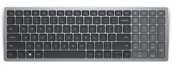 Obrázek DELL Compact Multi-Device Wireless Keyboard - KB740 - German (QWERTZ)