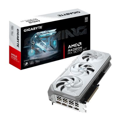 Obrázek GIGABYTE VGA AMD Radeon RX 9070 XT GAMING OC ICE 16G, 16G GDDR6, 2xDP, 2xHDMI