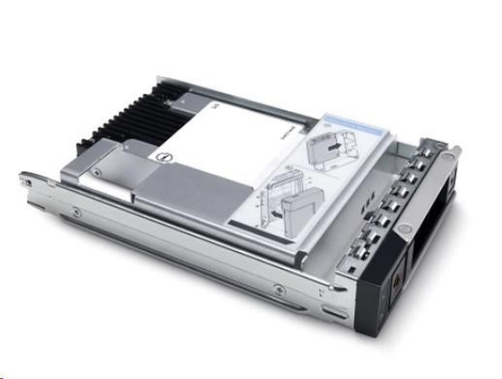 Obrázek DELL 480GB SSD SATA Mixed Use 6Gbps 512e 2.5in with 3.5in HYB CARR Hot-plug S4620 CUS Kit R250,R350,R450,R550,R650