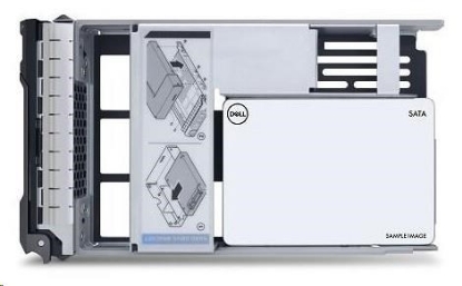 Obrázek DELL 480GB SSD SATA Read Intensive ISE 6Gbps 512e 2.5in w/3.5in Brkt Cabled CUS Kit T150