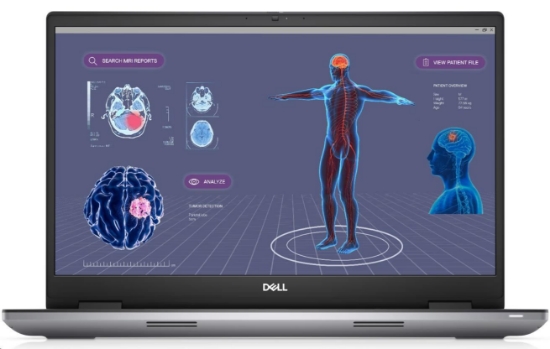 Obrázek DELL NTB Precision 7780/i7-13850HX/32GB/1TB SSD/17" FHD/IR Cam & Mic/Nvidia RTX 3500/Backlit Kb/W11P/3Y PS NBD