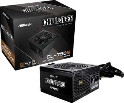 Obrázek ASROCK zdroj CL- 750B, 750W, 80Plus Bronze, 120 mm, ATX 2.52