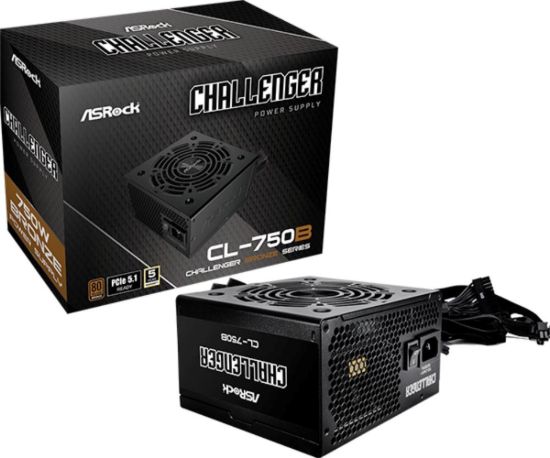 Obrázek ASROCK zdroj CL- 750B, 750W, 80Plus Bronze, 120 mm, ATX 2.52