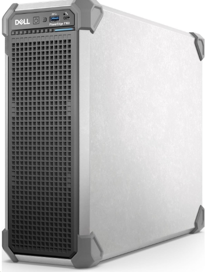 Obrázek DELL SRV PowerEdge T160 /3x3.5" Cabled/ E-2414/1x16GB/1x2TB HDD SATA/1x300W/ H355/ 2xGLAN/ iDRAC9 Ent/ 3Yr Basic NBD
