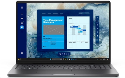 Obrázek DELL NTB Pro 16 PC16250/U5-235U/16GB/512SSD/16" FHD+ /IR Cam & Mic/65W/WLAN/vPro|Backlit Kb/W11 Pro/3Y PS NBD