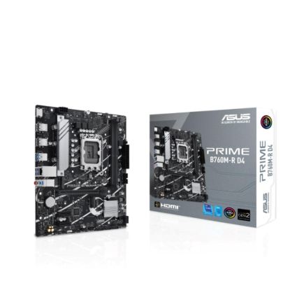 Obrázek ASUS MB Sc LGA1700 PRIME B760M- R D4, Intel B760, 2xDDR4, 1xHDMI, mATX
