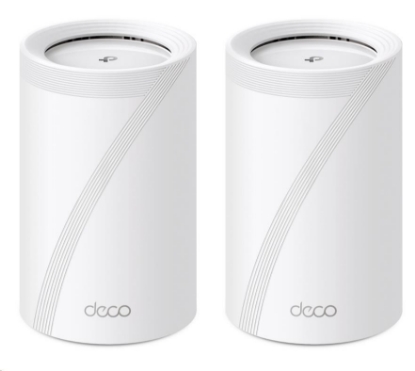 Obrázek TP-Link Deco BE65(2-pack) WiFi7 Mesh(BE9300,2,4GHz/5GHz/6GHz,4x2,5GbELAN/WAN, 1xUSB3.0)