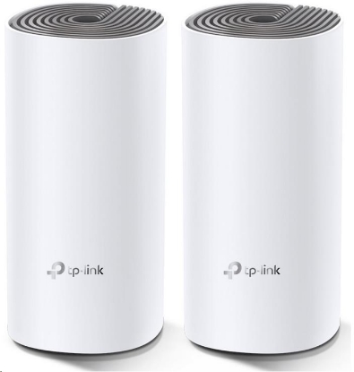 Obrázek TP-Link Deco E4(2-pack) WiFi5 Mesh (AC1200, 2,4GHz/5GHz, 2x100Mb/sLAN/WAN)