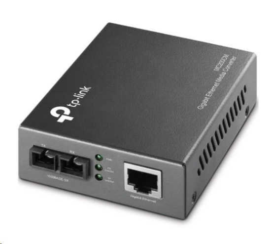 Obrázek TP-Link MC200CM media konvertor (1xGbE, 1x duplex SC/UPC, MM, 850nm, 550m)