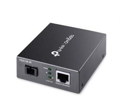 Obrázek TP-Link OMADA FC311B-20 WDM media konvertor (1xGbE, 1x simplex SC, SM, 1310/1550nm, 20km)