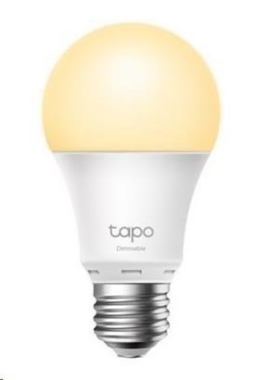 Obrázek TP-Link Tapo L510E chytrá WiFi stmívatelná LED žárovka (bílá,2700K,806lm,2,4GHz,E27)