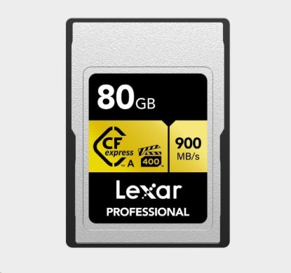 Obrázek Lexar CFexpress Pro Gold R900/ W800 - VPG400 (Type A) 80GB