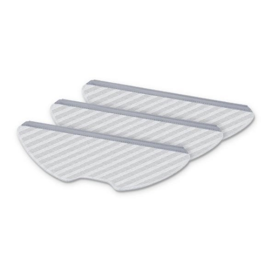 Obrázek TP-Link Tapo RVA300 sada 3 omyvatelných hadříků (3x) pro Tapo RV30 Plus, RV30, RV10 Plus, RV10