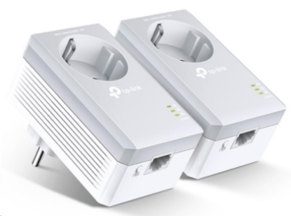 Obrázek TP-Link TL-PA4010PKIT průchozí powerline set (AV600, 1x100Mb/s, HomePlug AV)