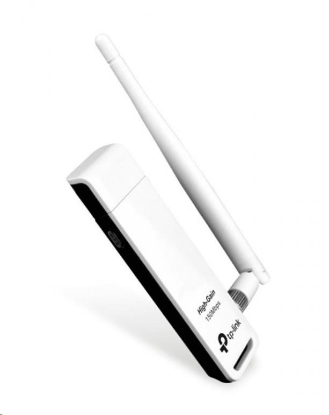 Obrázek TP-Link TL-WN722N USB adapter (N300, 2,4GHz, USB2.0)