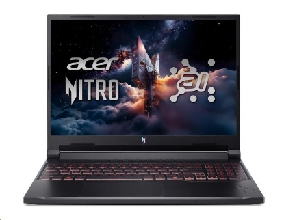 Obrázek ACER NTB Nitro V 16 AI (ANV16-42-R9T7),R7-260,16"WUXGA,16GB,1TB SSD,RTX 5070,Linux,Black
