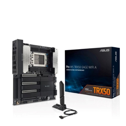 Obrázek ASUS MB Sc sTR5 Pro WS TRX50-SAGE WIFI A, AMD TRX50, 4xDDR5, WiFi, CEB