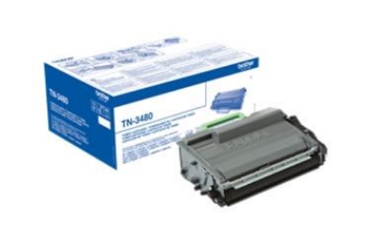 Obrázek BAZAR - BROTHER Toner TN-3480 ( HL-L5xxx,HL-L6xxx, DCP/MFC-L5xxx, DCP/MFC-L6xxx, 8 000 str. A4) - pošk. obal