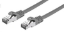 Obrázek C-TECH kabel patchcord Cat7, S/FTP, šedý, 0,25m