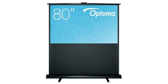 Obrázek BAZAR - Optoma stativové plátno DP-9080MWL, 80", 16:9 - Po opravě (Komplet)