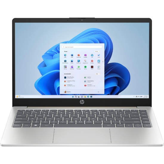Obrázek NTB HP Laptop 14-ep0031nc, 14" FHD AG SVA 250 nits, Intel Processor N200, 4GB DDR4, Intel UHD Graphics, Win11 Home,