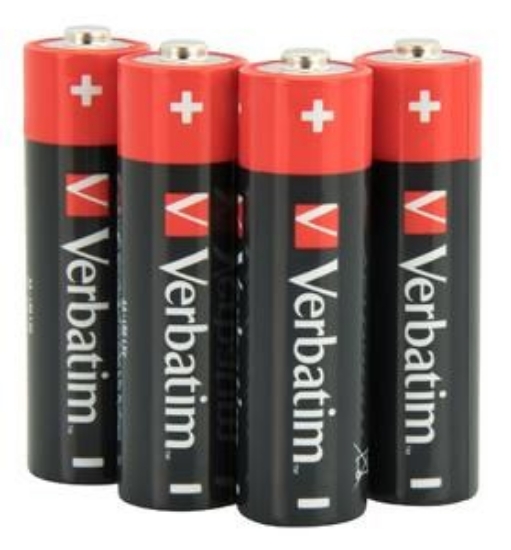 Obrázek VERBATIM Alkalické baterie AA,  4 PACK , LR6