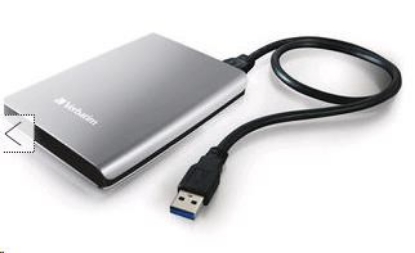 Obrázek VERBATIM Externí HDD 1TB Store 'n' Go USB 3.0 , stříbrný