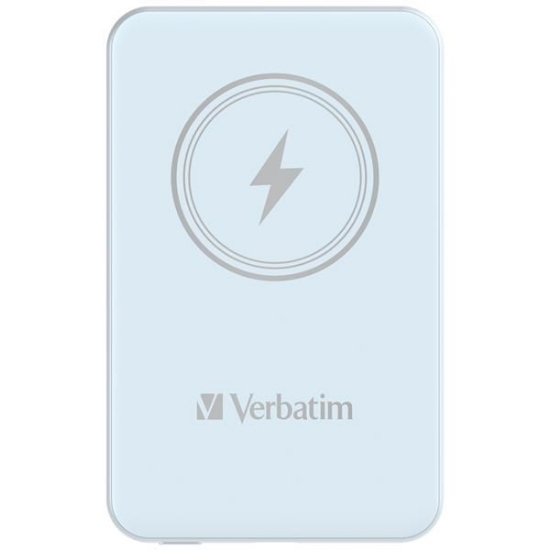 Obrázek VERBATIM Powerbanka Charge 'n' Go, Magnetická, 5000 mAh, USB-C, Modrá