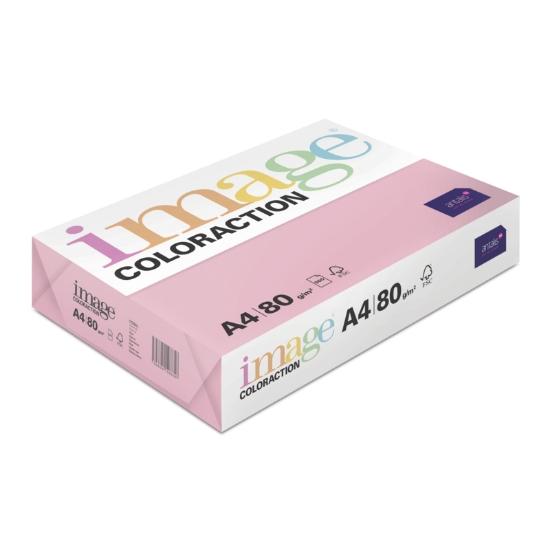 Obrázek Antalis Papír Image Coloraction Coral - starorůžová (PI25) A4 (80g/500ks)