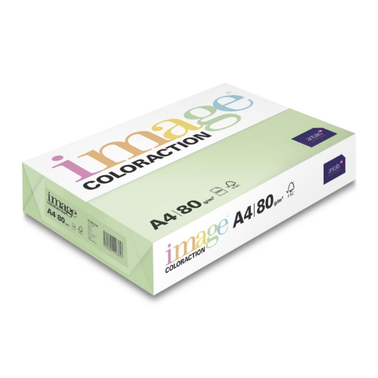 Obrázek Antalis Papír Image Coloraction Forest - pastelově zelená (MG28) A4 (80g/500ks)