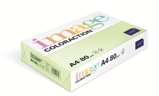 Obrázek Antalis Papír Image Coloraction Jungle - pastelově světle zelená (GN27) A4 (80g/500ks)