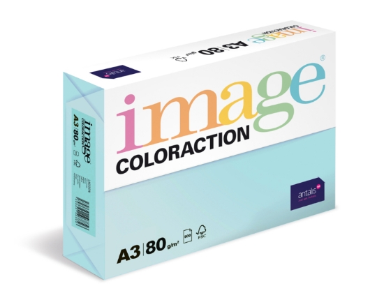 Obrázek Antalis Papír Image Coloraction Lisbon - sytá modrá (AB48) A4 (80g/100ks)