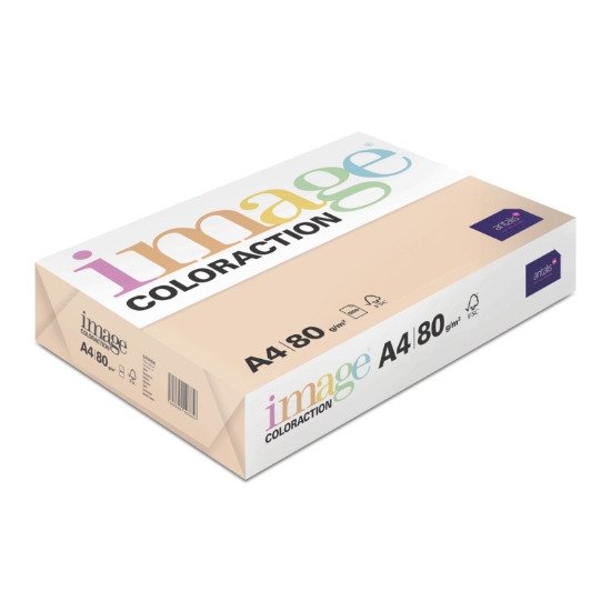 Obrázek Antalis Papír Image Coloraction Savana - meruňková (SA24) A4 (80g/500ks)